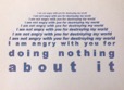 &#39;Angry&#39; postcard